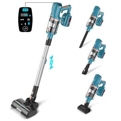 China Brilliant Suction XL-628B 250W 25Kpa Powerful Suction 4000mAh Rechargeable Battery Up To 60min Stick Runtime Vacuum Cleaner for sale