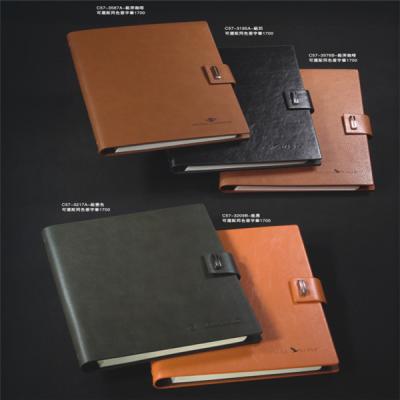 China Spiral Diary With Lock Pu Classmate Leather Notebook for sale