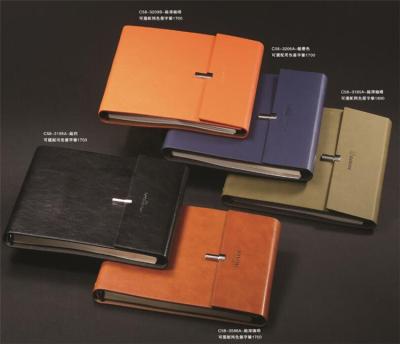 China Personal Hardcover Book Fingerprint Lock PU Diary Design With Pen And Elastic Band for sale