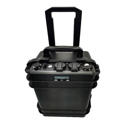 China 3KW Outdoor Indoor Trolley Case Mobile Energy Storage Emergency Power Supply Suitable For Outdoor Camping for sale