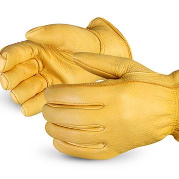 China Anti-Slip Leather Training Gloves Winter Use for sale