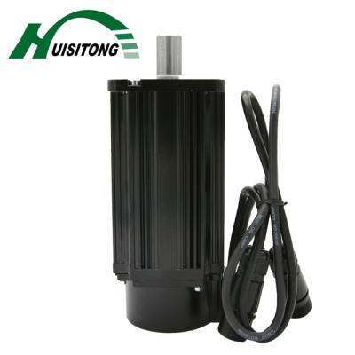 China 1000W 4nm 3phase 220v ac servo motor drip proof kit with 3m cable 80 series for sale