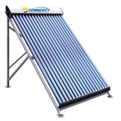 China 2000L Hotel Solar Water Heater System Backing Up With 5P Heat Pump for sale