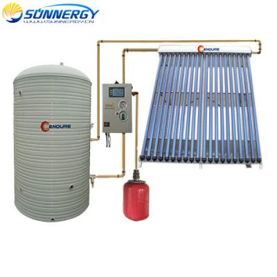 China Bathroom Hotel Factory Or School Hot Water Solution Solar Water Heater System for sale