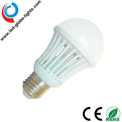 China Wide Voltage Input 510 - 530 Lumens, 6W SMD 5630 E27 LED Light Bulbs with Hollow-Out Aluminum Radiator for sale