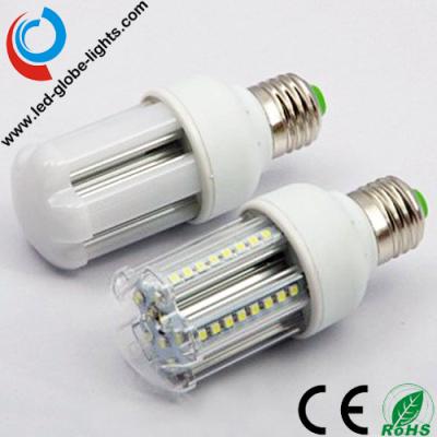 China E14 E27 250 - 300 lúmenes, 48 lámpara del maíz de SMD 3528 LED, 3W con el radiador y la cubierta de aluminio de la PC en venta