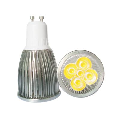 China Energy Saving 4 X 1 W 320 - 450LM Aluminum Lamp Body Gu10 LED Spotlight Bulbs for sale