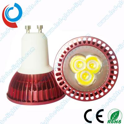 Chine 3W 220lm - ampoules en aluminium de la bougie E27 LED de la puissance 260lm élevée, lampes légères de tache à vendre