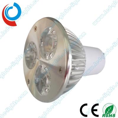 Chine Énergie haute puissance 3w 220lm, 240lm, 260lm GU10 E27 LED ampoules feux à vendre