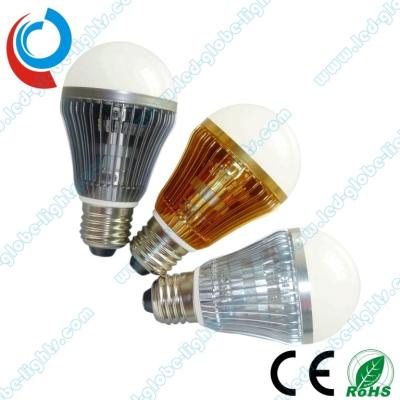 China Customized 3W Aluminum E27 LED Light Bulbs With Ultra - Thin Aluminum 1050 Heat Sinks for sale