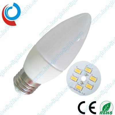 China Costume E14/E27 3W 240 ~ 300 ampolas cerâmicas do diodo emissor de luz do lm SMD para velas Droplight à venda