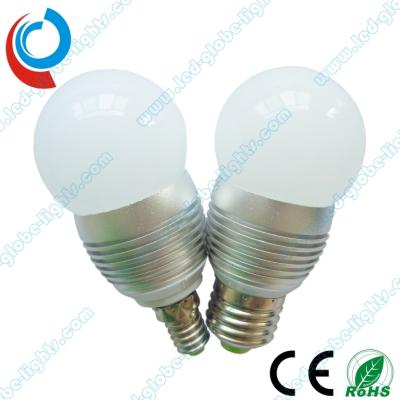 Cina 230 - 250lm 3 * 1 W DC 12V E27 / alluminio E14 LED luci Globe (nessuna radiazione UV) in vendita