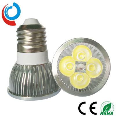 China Aluminiumlumen Glühlampen/240 250 300 der hohen Leistung GU10 E27 LED der lampen-4w (Leben 50000h) zu verkaufen