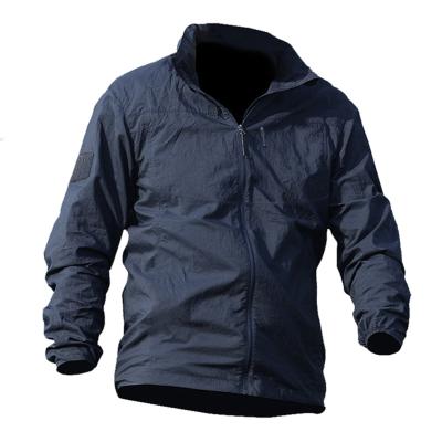 China High Quality Viable Military Tactical Waterproof Sunscreen Men Jacket Thin Quick Dry Coat for sale