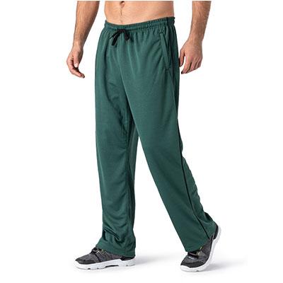 China Mesh Breathable Gym Outdoor Trekking Long Running Pants Men's Long Running Open Pants Men's Sports Pants for sale