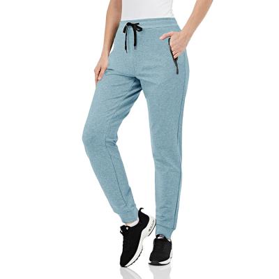 China Anti-Wrinkle Girl's Cotton Waist Casual Summer 100% Breathable Jogging Pants Running Pants Fitness Yoga Pants for sale