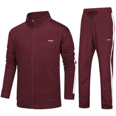 China Breathable Running Sports Tracksuit Men's Joggers Breathable Jackets And Pants Full Length Jogging Pants Tops Sweatsuit Clothing for sale