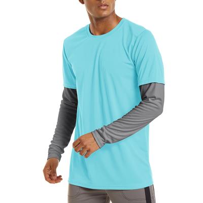 China Custom Anti-Wrinkle Sun Protection Shirts Long Sleeves Outdoor Summer Breathable Quick Dry UPF 50+ Cool for sale