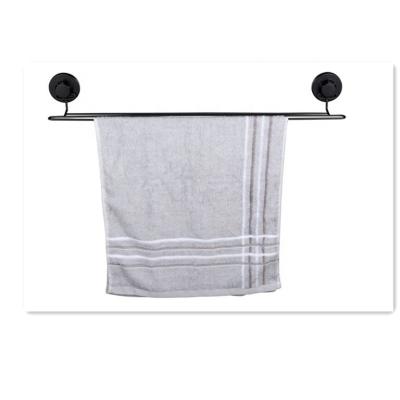 China Standing Type Bathroom Accessories Single Towel Bar Holder Chrome And Stainless Steel Bath Towel Rack for sale