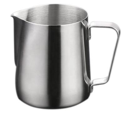 China Modern Stainless Steel Milk Cup Frothing Pitcher Espresso Steaming Frothing Pot Milk Jug Cup for sale