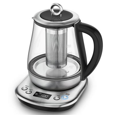 China 360 High Level 1500w Health Degree Low Rotation Electric Water Kettle 1.5l Multi Functional Glass Jar for sale