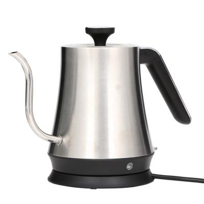 China Unique 360 ​​Degree Rotation Base Design Home School Hotel Kitchen Appliances Food Grade Goose Neck Stainless Steel Electric Cordless Kettle New for sale