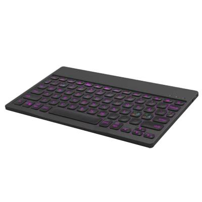 China Wireless Desktop laptop JZ-009 Wireless Keyboard Rechargeable Portable BT keyboard for sale