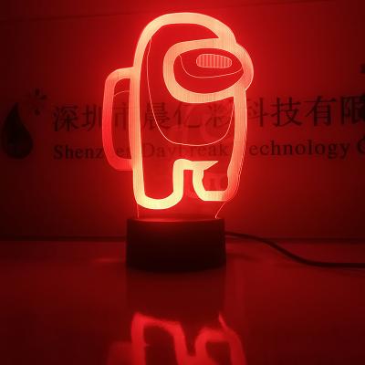 China Custom Babies and Children Kids Gifts Remote Visual 3d Lamp for sale