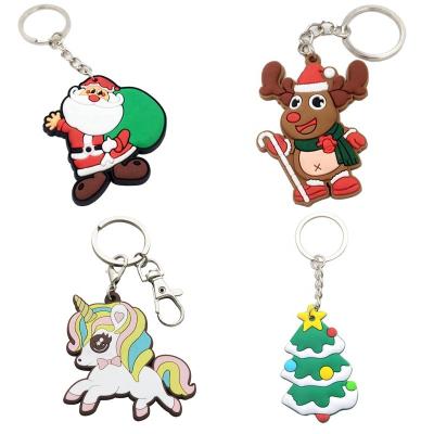 China OEM Factory Custom Full Color Embossed Rubber Soft PVC Key Chains Soft Key Chain OEM Factory for sale