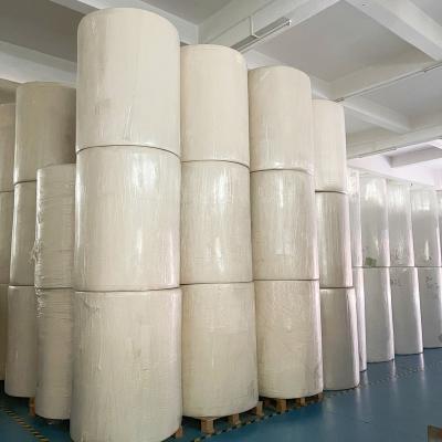 China Home/Hotel/Restaurant Factory Selling The Wood Pulp Toilet Paper Mother Roll Tissue Paper Parent Elephant Rolls for sale