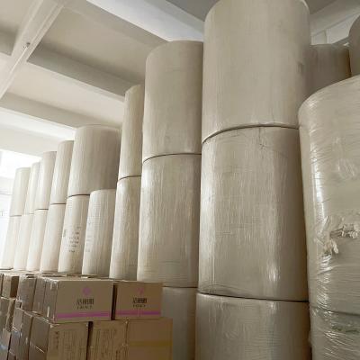 China Home/Hotel/Restaurant Virgin Wooden Toilet Paper Raw Material Paper Pulp Tissue Mother Parent Factory Price Jumbo Roll for sale