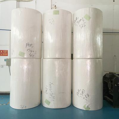 China Home / Hotel / Restaurant Paper Raw Material Mother Parent Cloth Jumbo Roll for sale