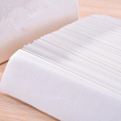 China Bag Tissue OEM N Fold Tower Paper Wood Pulp Hand Towel Toilet Paper Hotel Napkins Toilet Paper for sale