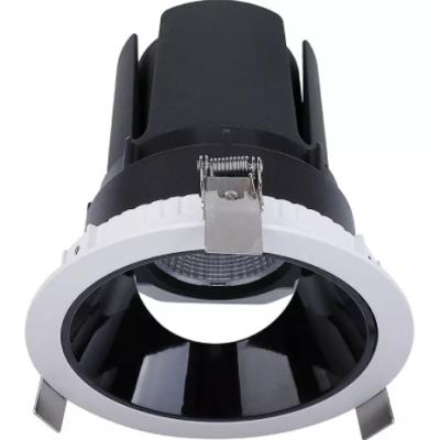 China Fillux Modern Round 30w LED Recessed Spotlight Ceiling Lighting Downlight Black Indoor Energy Saving for sale