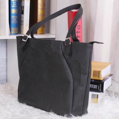 China Factory Washable Paper Tote Bag Brown Eco-Friendly Washable Paper Tote Bag Environmentally Friendly for sale