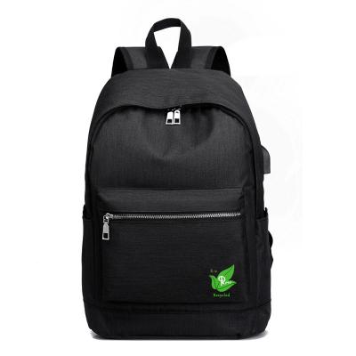 China Waterproof Fashion Eco-recycled Fabric RPET School Backpack Daily Backpack for sale