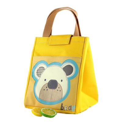 China Fashion Kids Food Cooler Bag Waterproof Thermal Safe Thermal Fitness Kids School Cartoon Free Lunch Bag for sale