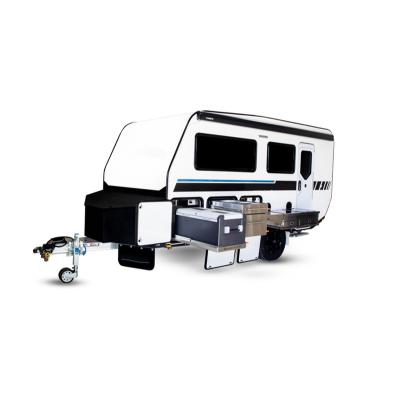 China High Quality Self Propelled Waterproof Travel Trailer China Tour Vacation Motorhomes Camper Camper Caravan for sale