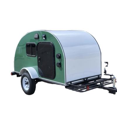 China Portable Camper China Mini Teardrop Caravan For Sale Multifunctional Travel Trailer Ventilation Vacation Travel Trailer for sale