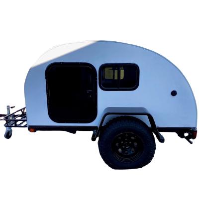 China Custom Luxury Teardrop Holiday Mobile Caravan Travel Trailer China News Camper Travel Trailer Camper Trailer for sale