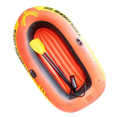 China Inflatable Boat 2/3 Person PVC Rubber Dinghy For Sale China Drift Diving Hovercraft for sale