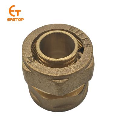 China Connect Tube Brass Pipe Fittings Lock Pex Fittings For Tool Brass Turned Parts PVC Aluminum Fittings for sale