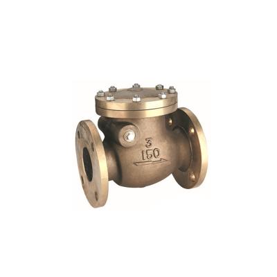 China General Bronze Flange Swing Check Valve for sale