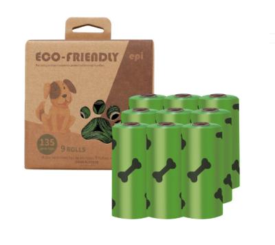 China Customized Sustainable Biodegradable Dog Poop Bags With Lavender Scent For Fresh And Clean Smelling Pet Waste Bag for sale