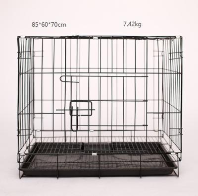 China Hard Hot Selling High Quality Collapsible Animal Dog Cage Pet Crates Cages Animal Cages for sale