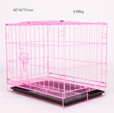 China Hard Hot Selling High Quality Overstriking Sets For Large Dog Dog Cage Single Door for sale