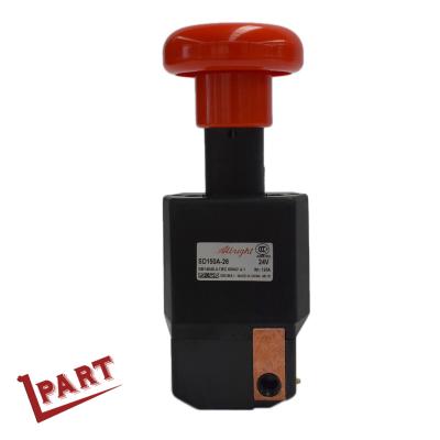 China Forklift Industry Forklift Parts Albright SD150A-26 24V Emergency Switch With Button for sale