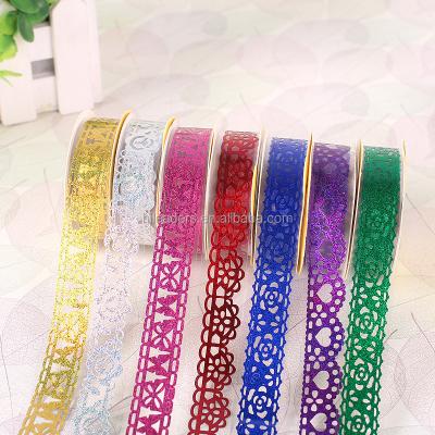 China CAG888 Viable Colored Glitter Adhesive Tape for sale