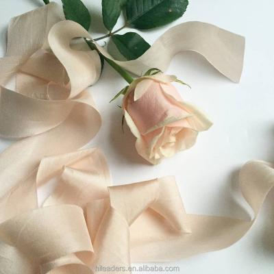 China Recyled Silk Hand Dye Ribbon China Suppliers for sale