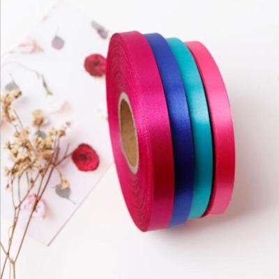 China Cost Effective Polyester Slit Satin Ribbon for sale